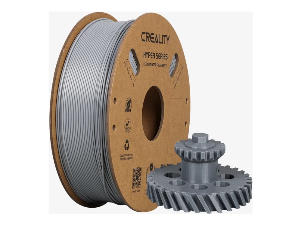 Creality Creality Hyper ABS - 1.75mm - 1kg Grå 6971636403647 Modsvarer: N/A