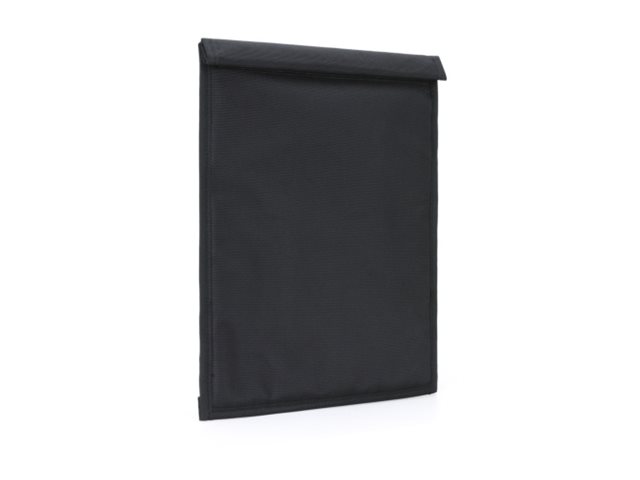 Deltaco - Etui For Tablet / Ebook Reader / Cell Phone / Electronic Devices - Signal Blocking, 25 X 33 Cm - Pet, Kobber, Nikkel - Sort