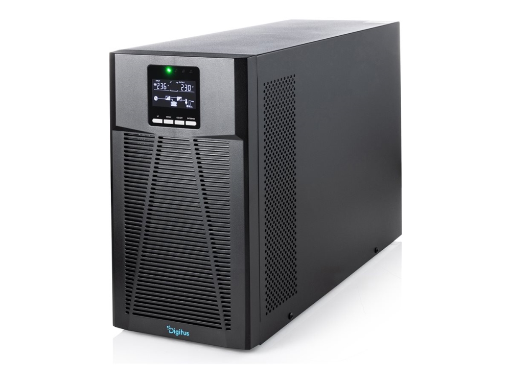 Digitus Online Usv-Anlagen, Tower Typ, 2000 Va / 2000 W, Doppelwandler (Online), 2 Kva, 2000 W, Reiner Sinus, 110 V, 300 V
