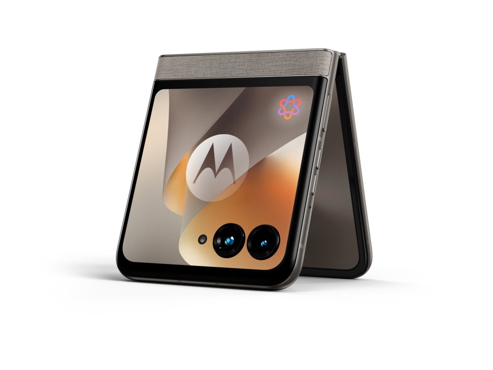 Motorola RAZR 70 - 5G smartphone - dual-SIM - RAM 8 GB / Intern hukommelse 256 GB - OLED-skærm - 6.9 - 2640 x 1080 pixels (120 Hz) - 2x bagkameraer