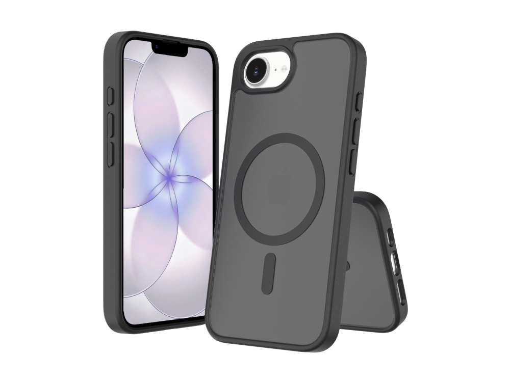 Screenor Icy Displayschutz Für Iphone 16E/17E Mit Magsafe, Schwarz
