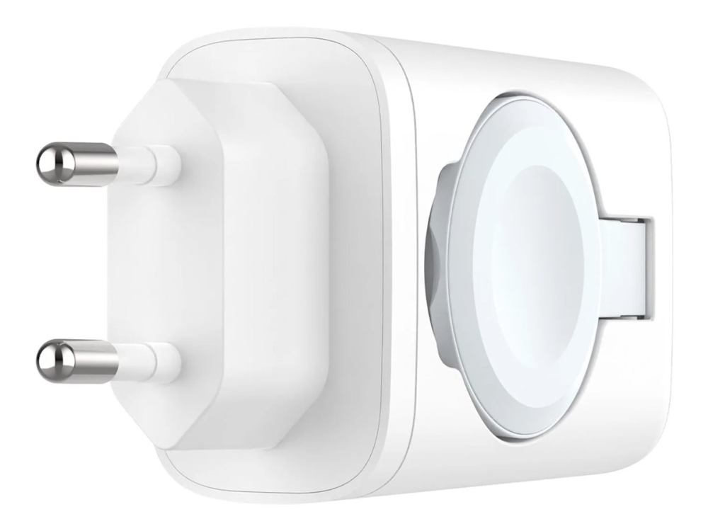 Fixed - Strømforsyningsadapter - 33 Watt - Pd 3.0 - 3 Output-Stikforbindelser (Usb-C, Usb, Magsafe) - Hvid