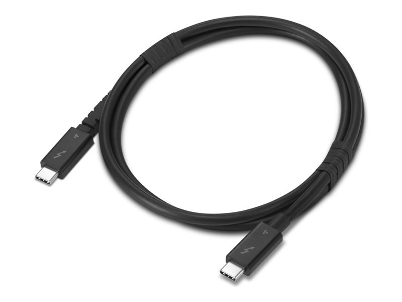 Lenovo - Thunderbolt Kabel - Usb-C (Han) Til Usb-C (Han) - Thunderbolt 4 - 48 V - 5 A - 1 M - 8K60 Hz Support, Fast Charging Op Til 240 W, Op Til 40