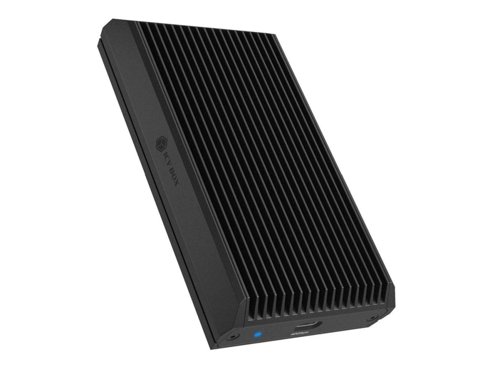 ICY BOX - Lagringspakning - M.2 - M.2 NVMe Card / PCIe (NVMe) - USB4 - sort