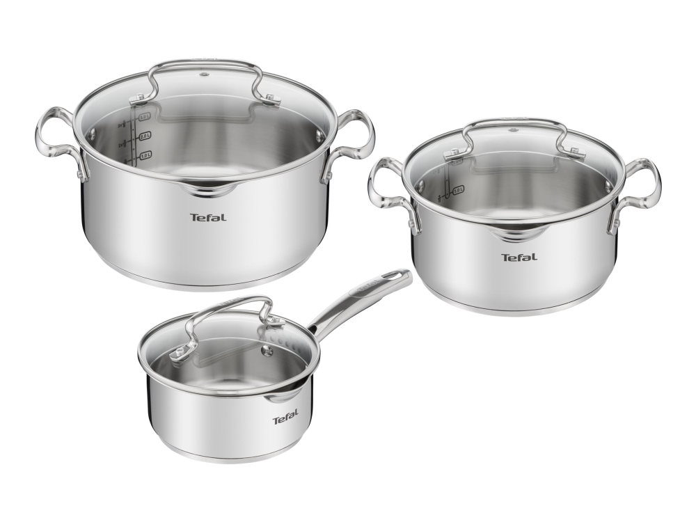 Tefal Duetto+ G719s674 Kochgeschirr-Set 6-Teilig