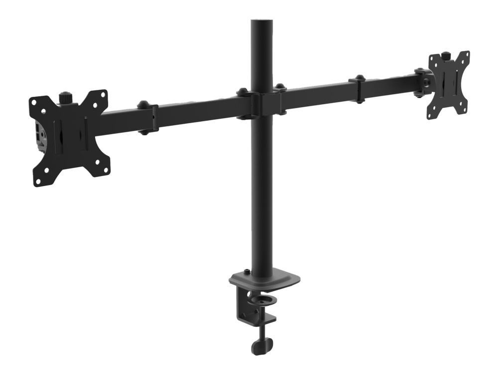 Akyga Desktop-Halterung Für Zwei Monitore Ak-Mb-02 Arme 2X10 Kg Vesa 75X75mm / 100X100mm 15-32"