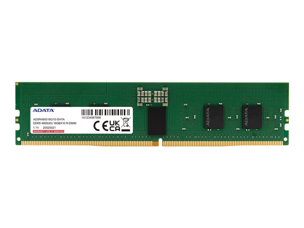 Adata Ad5r560032g20-Shya, 32 Gb, 1 X 32 Gb, Ddr5, 288-Pin Dimm