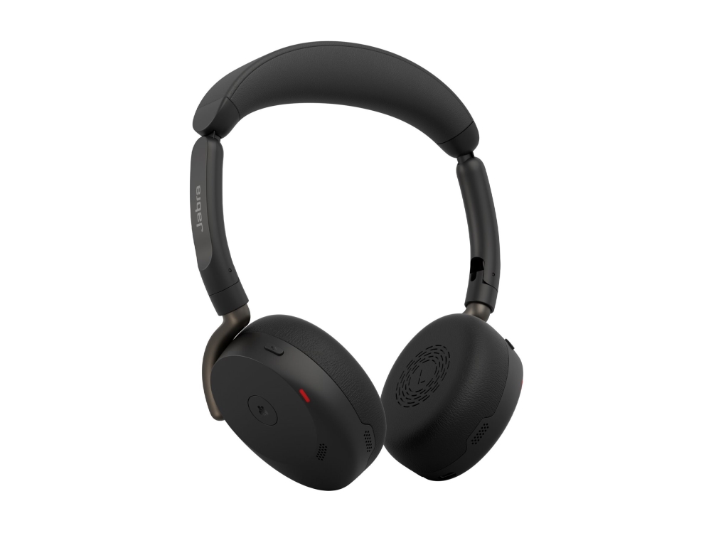 Jabra Evolve3 65 Flex Ms On-Ear-Headset Anc Bluetooth, Schwarz