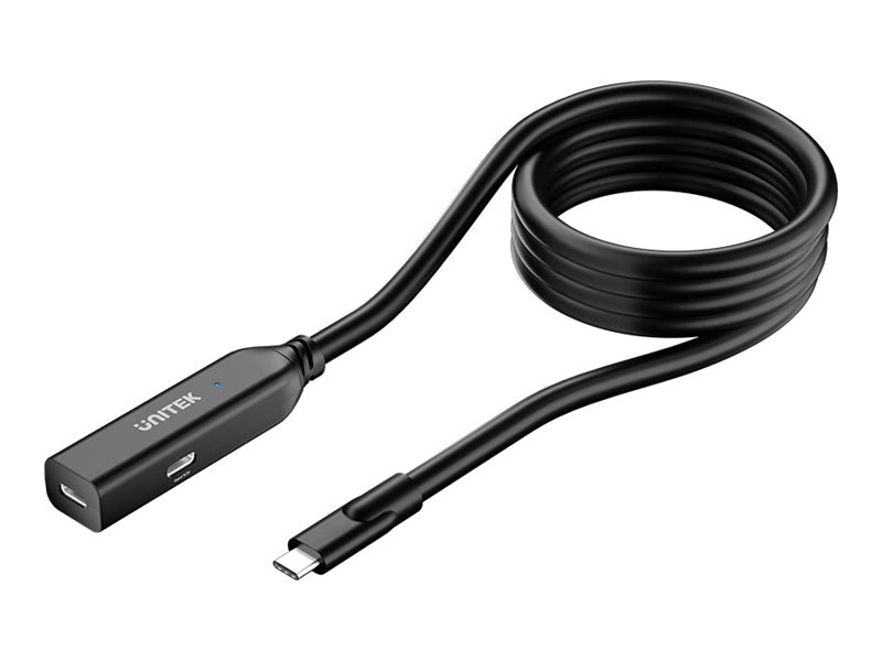 Unitek Usb-C 10 Gbps Verlängerungskabel 5M, Schwarz