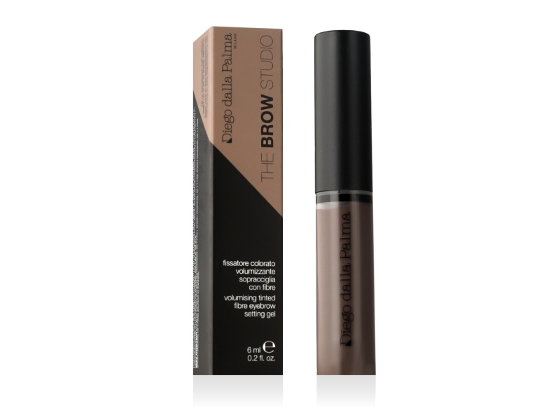 Diego Dalla Palma The Brow Studio Volumising Tinted Fibre Eyebrow Setting Gel (28 Ash) 6 ml
