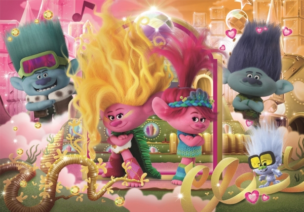 Puzzle Trolls 3, 104 Teile