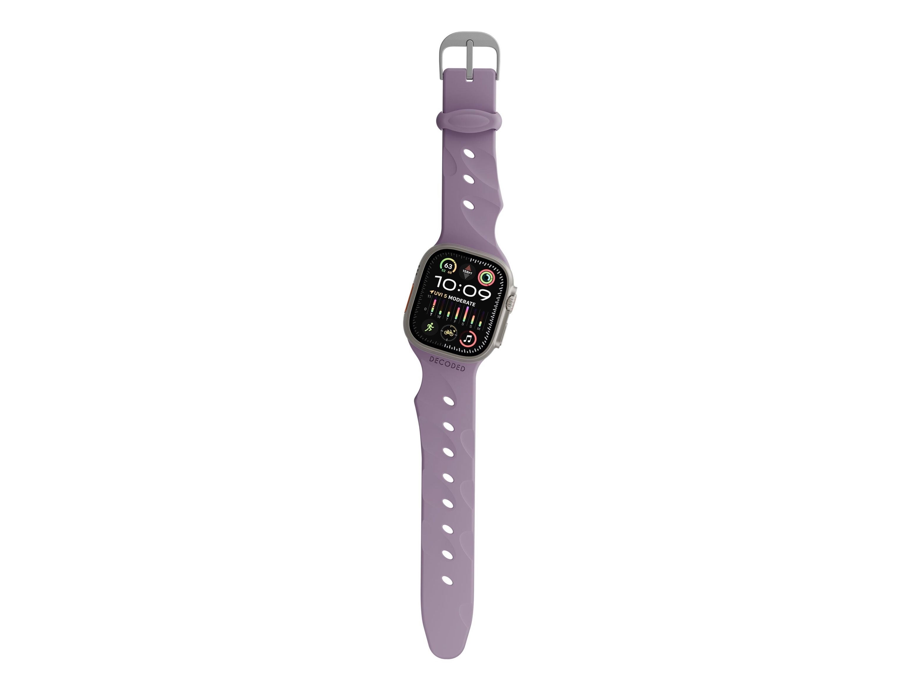Decoded Ares Splice, Band, Smartwatch, Violett, Apple, Apple Watch 44Mm / 45Mm / 46Mm / 49Mm, Silikon