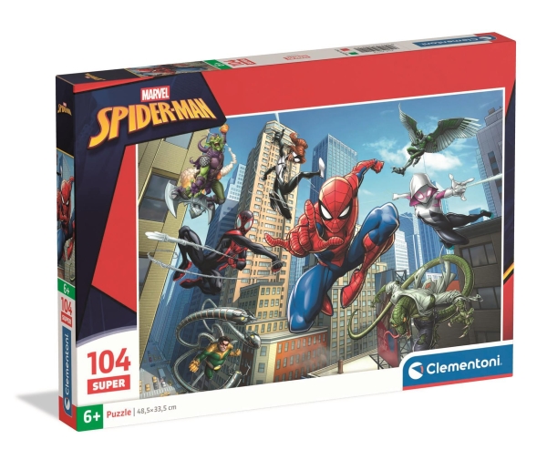 Puzzle „Super Spider-Man“, 104 Teile