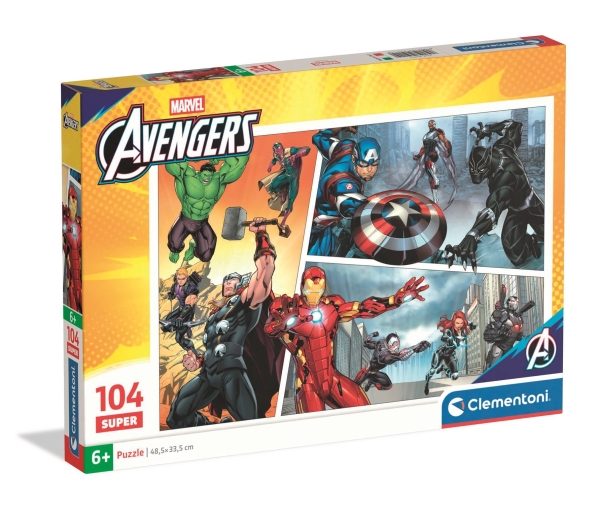 Puzzle „Super Avengers“, 104 Teile