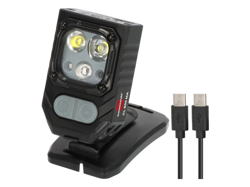 Brennenstuhl 1173730006, 5 W, LED, 110 g, IP54, Svart, Fickarbetsbelysning