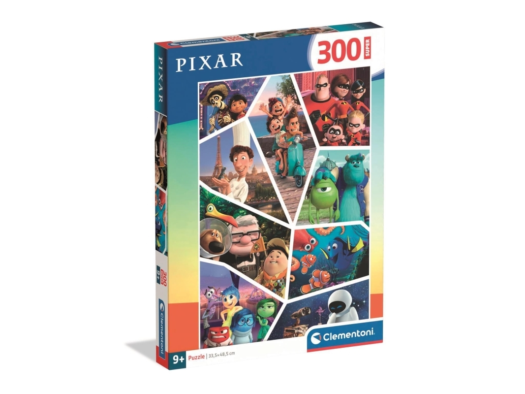 Clementoni Puslespil Pixar, 300 Brikker