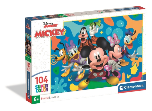 Puslespil Disney Mickey And Friends, 104 Brikker