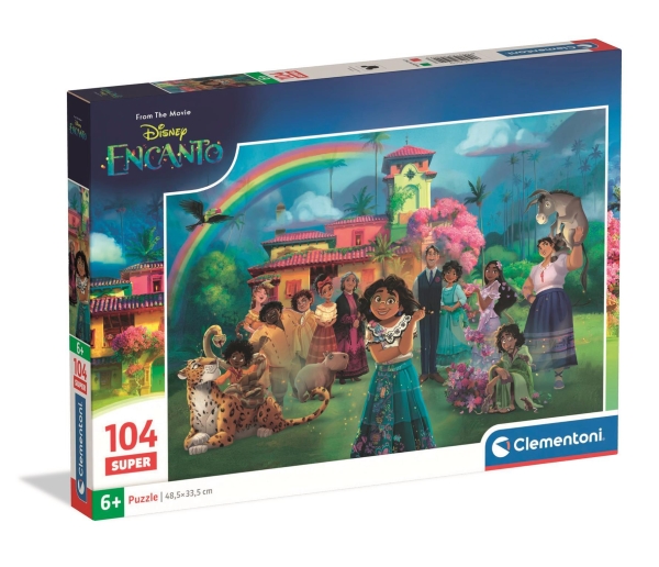 Clementoni Puslespil Super Disney Encanto, 104 Brikker