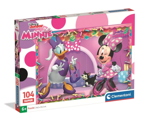 Clementoni Puslespil Minnie, 104 Brikker