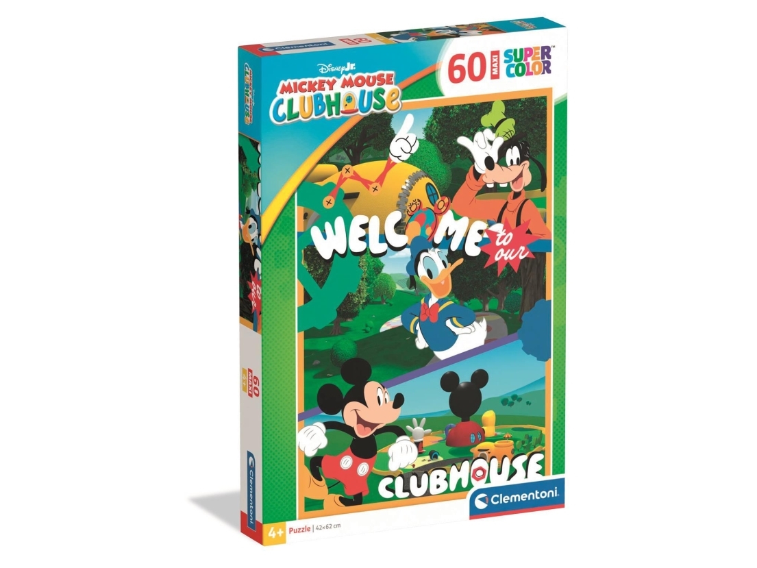 Puslespil Maxi Mickey Mouse Club House 2026, 60 Brikker