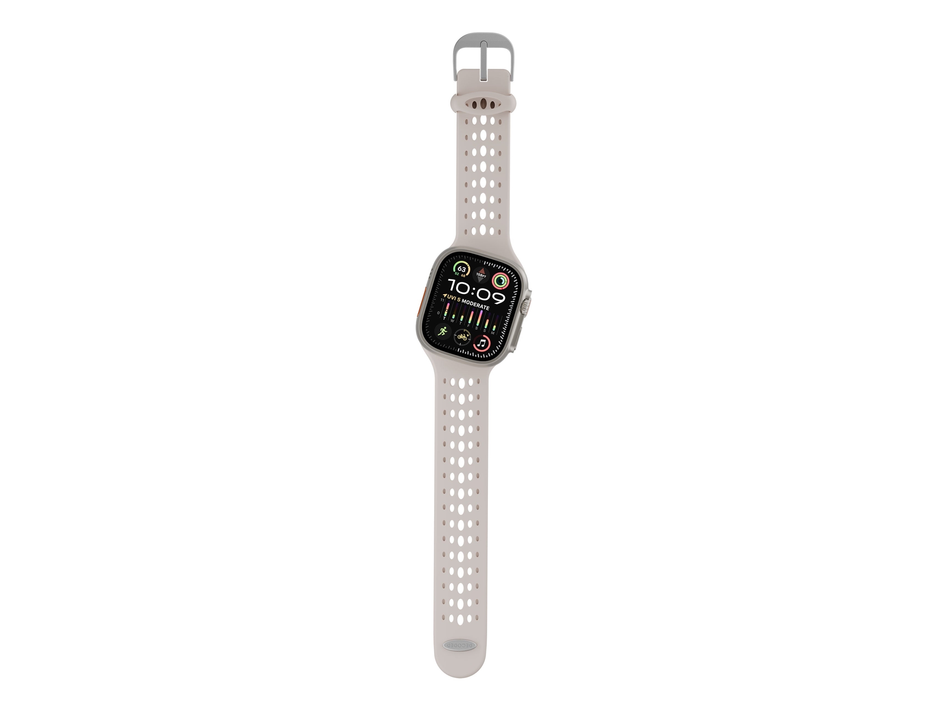 Decoded Ares O Watch Band, Band, Smartwatch, Ton, Apple, Apple Watch 44Mm / 45Mm / 46Mm / 49Mm, Silikon