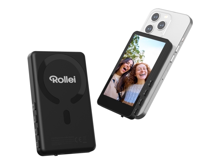 Rollei 26936, Ekstra skærm, Sort, Rollei, 10,1 cm (3.97), 400 x 800 pixel, LCD