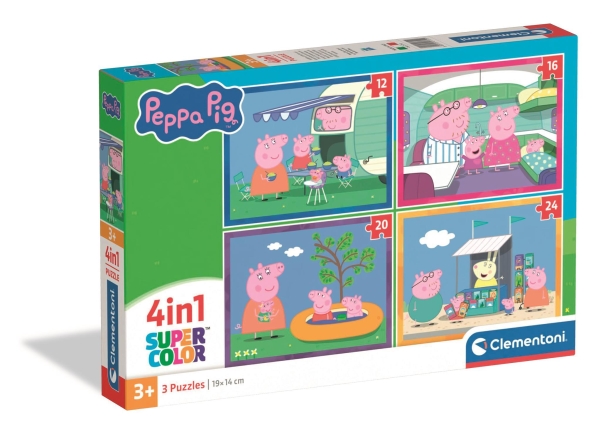 4-In-1-Puzzle Peppa Pig 2026