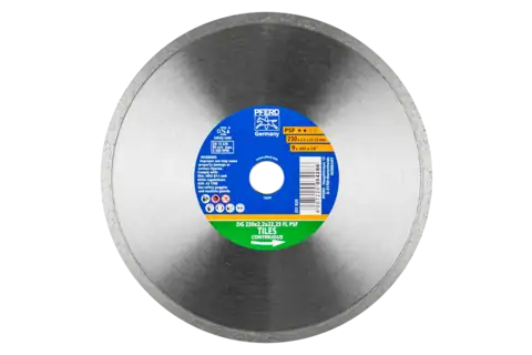 Pferd Diamond Cut-Off Wheels For The Construction Industry, Type With Continuous Rim Psf, Stål