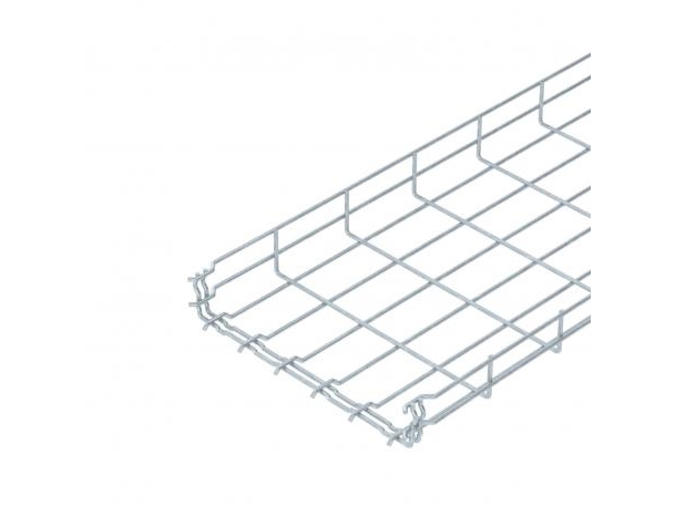 Obo Bettermann 6001424, Mesh cable tray, 3 m, Stål, Zink