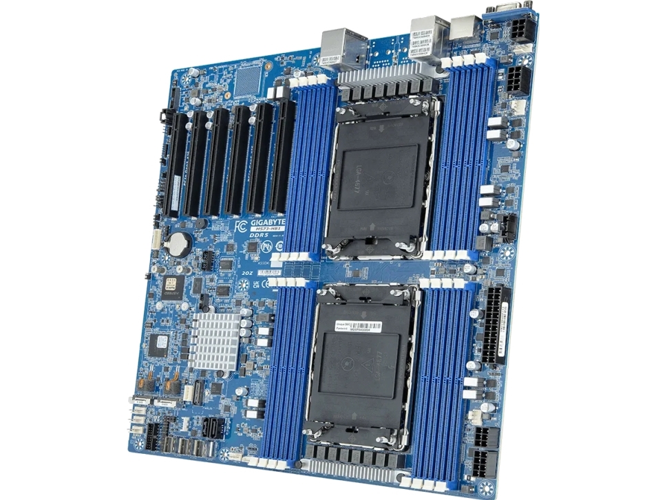 Gigabyte Ms73-Hb1, Intel, Lga 4677 (Socket E), Intel Xeon , Ddr5-Sdram, Dimm, Okta-Kanal