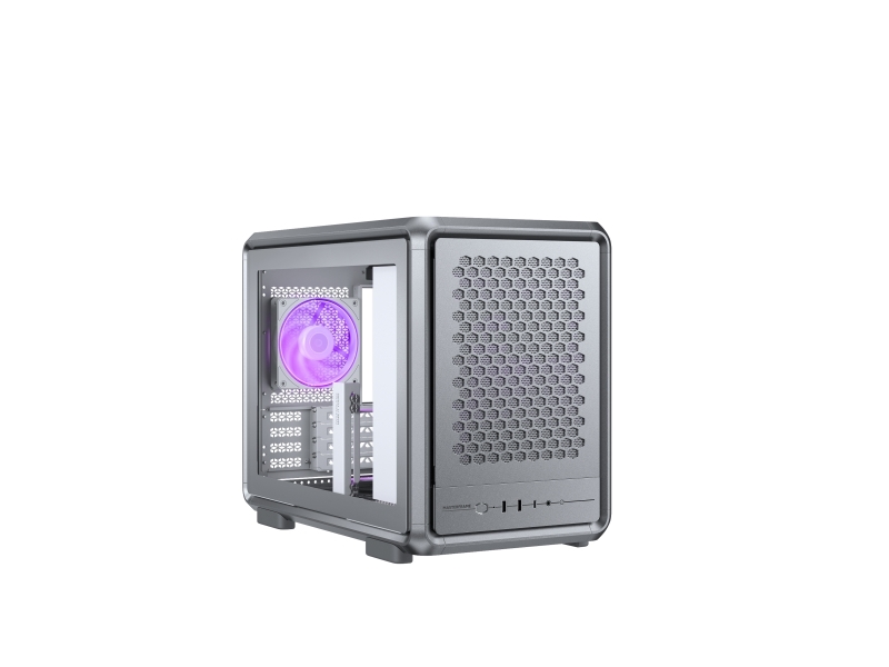 Cooler Master Mini Tour Micro Atx Masterframe 400 Mesh Rgb With Panel - Gehäuse - Micro/Mini/Flex-Atx