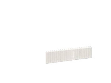 Modulabdeckung 12 Modul Weiß S35s