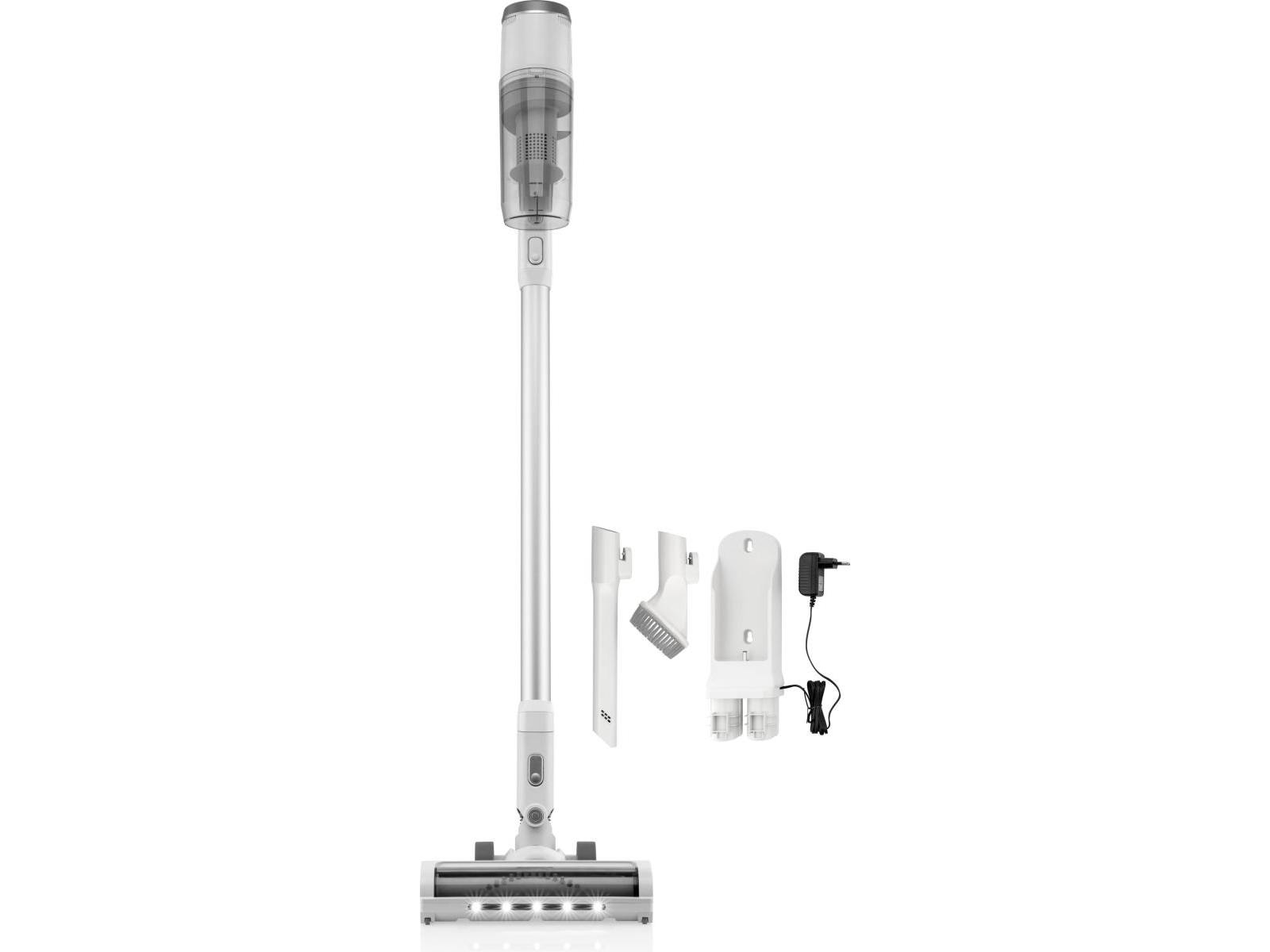 Gorenje Stabstaubsauger Svc216210ffiiw, 2-In-1-Stabstaubsauger, Beutellos, Weiß, Kunststoff, 70 Cm, 10 L/S