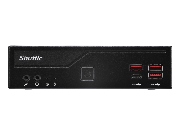 Shuttle Db860, 1,35 L Størrelse Pc, Mini Pc Barebone, Intel B860, Lga 1851 (Socket V1), Ddr5-Sdram, M.2, Pci Express, Sata