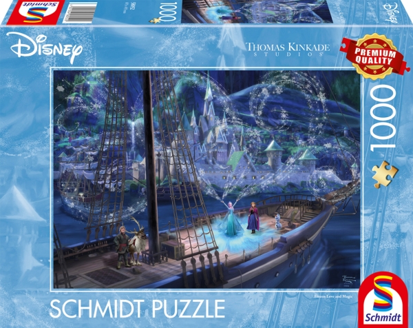 Schmidt Spiele 58052, 1000 Stück(E), Cartoons, 3 Jahr(E)