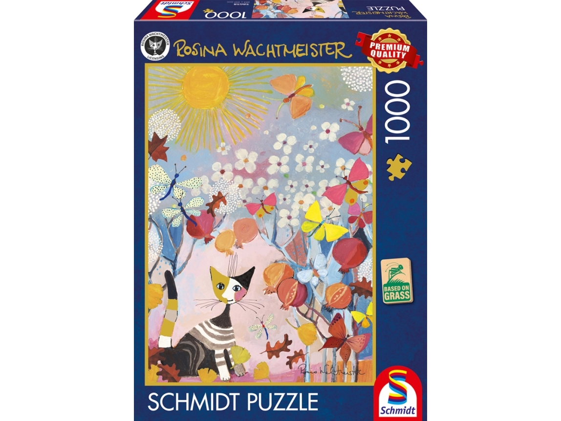 Puslespil 1000 Brikker Rosina Wachtmeister Stribet Kat