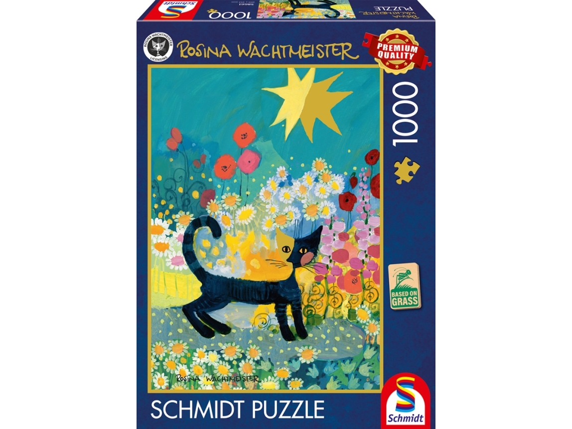 Puslespil 1000 Rosina Wachtmeister Katten I Havet