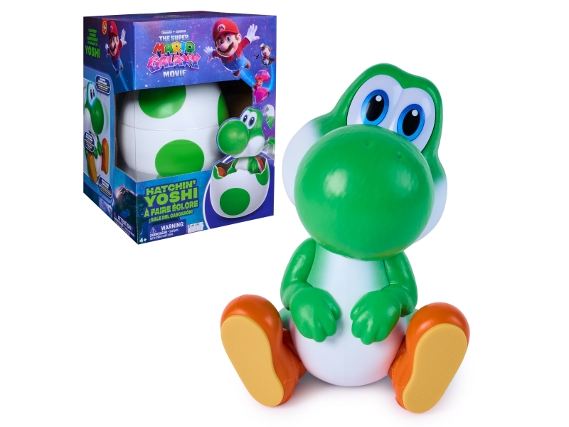 Spinmaster Super Mario Galaxy Movie - Hatchin"' Yoshi