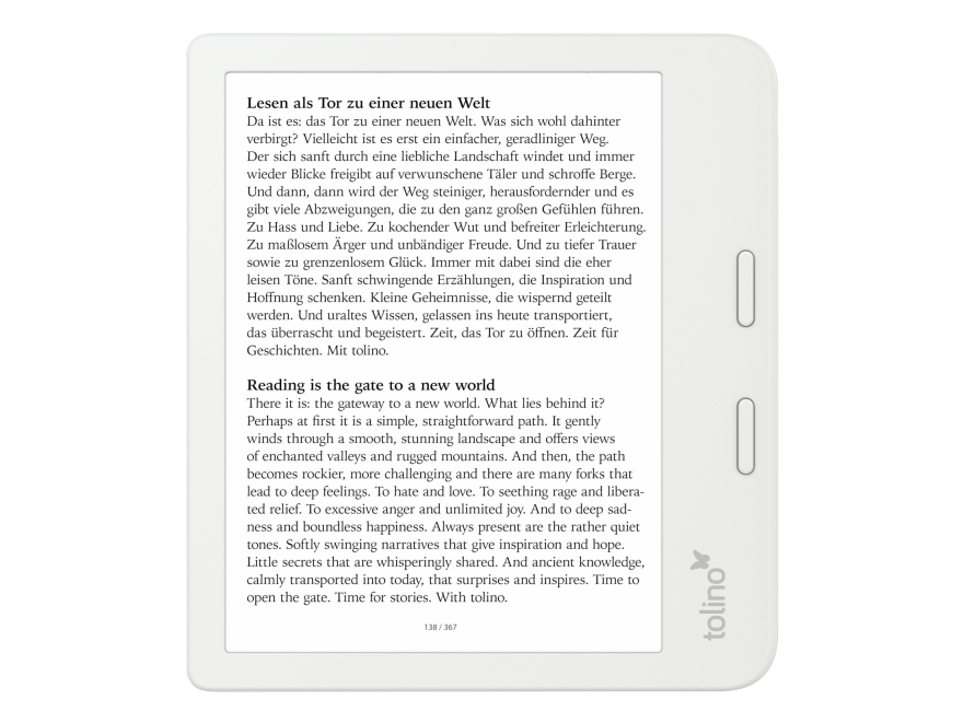 Skaitytuvas Cybook Tolino Vision Color Wei Eread
