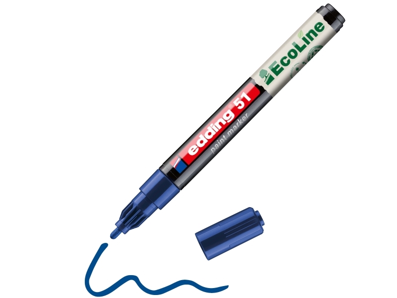 Edding Paint Marker 51 Ecoline Blue