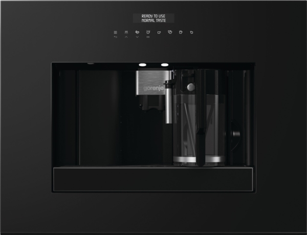 Gorenje Kaffemaskine, indbygning CM4G8BG, Espressomaskine, 1,8 L, Kaffebønner, Malet kaffe, 1350 W, Sort