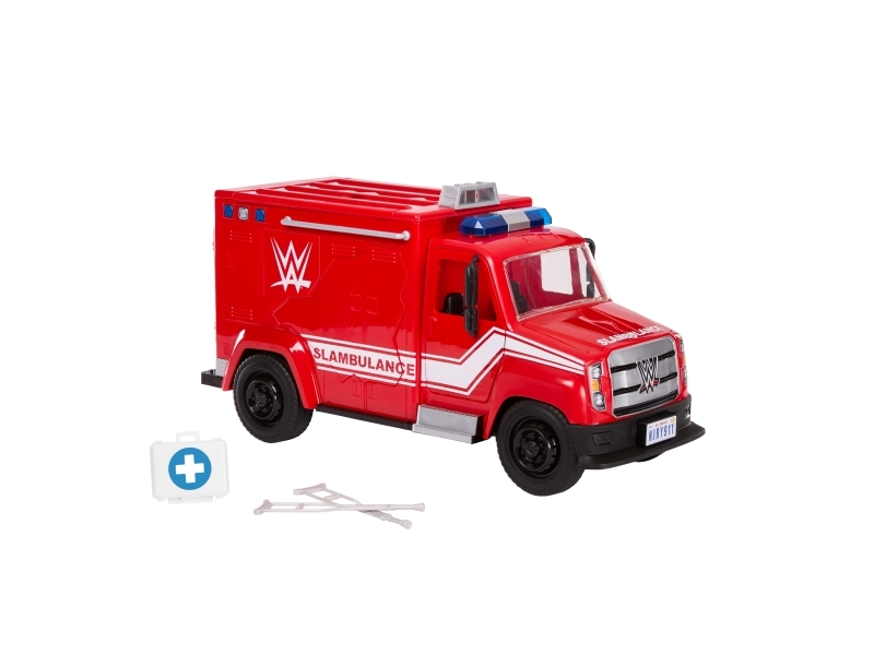 Wwe Slambulance Vehicle, 6 År, Flerfarvet, Plast