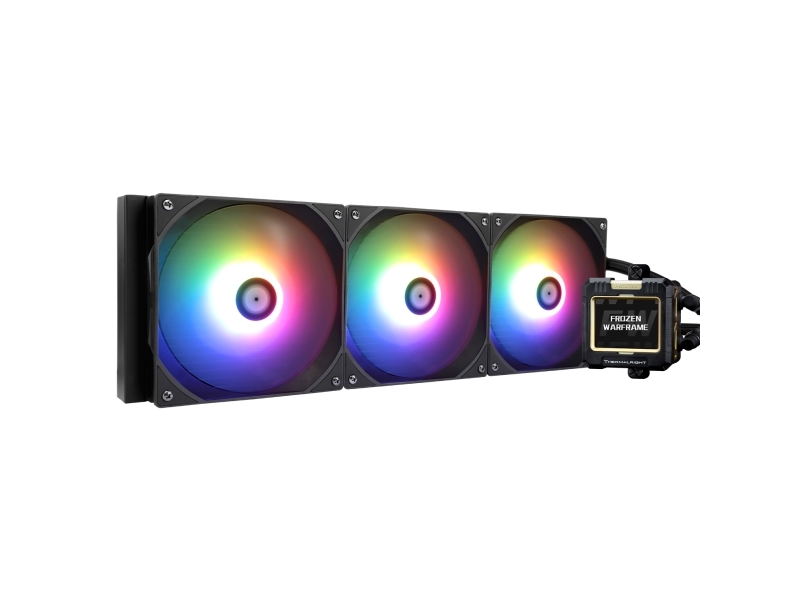 Thermalright Frozen Warframe 420, All-In-One-Flüssigkeitskühler, 12 Cm, 1750 Rpm, Schwarz