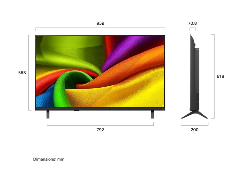 Lg 43Nu900b6la, 109,2 Cm (43"), 3840 X 2160 Pixel, Led, Smart-Tv, Wlan, Schwarz