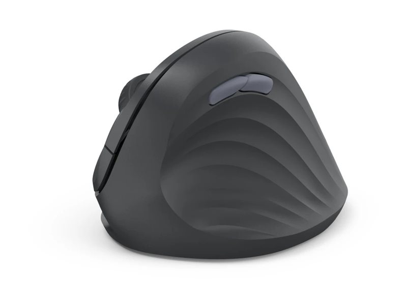 Hama Ewm-500R - Lodret Mus - Ergonomisk - Højrehåndet - Optisk - 7 Knapper - Trådløs - 2.4 Ghz - Trådløs Modtager (Usb) - Sort - Plastikfri Indpaknin
