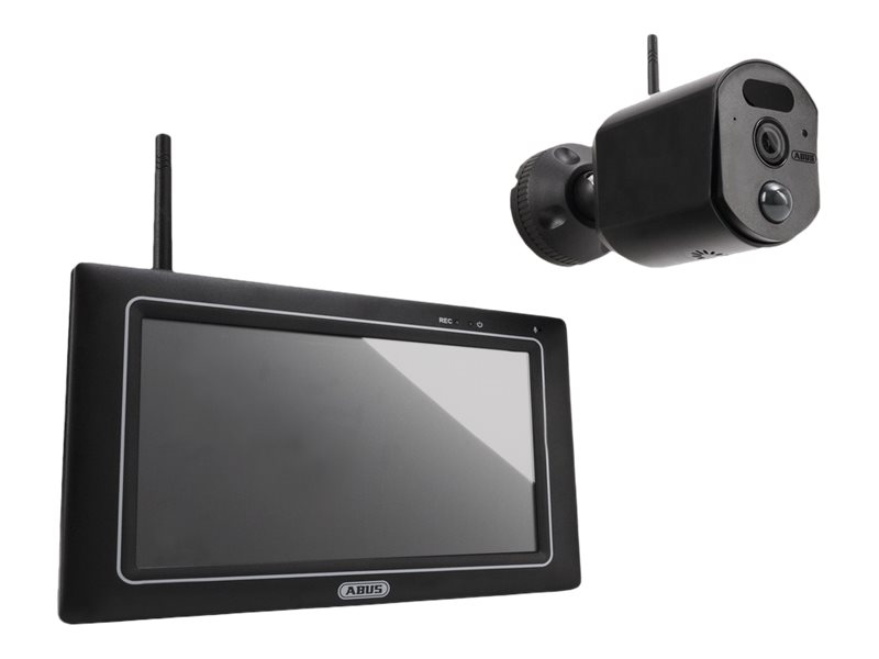 ABUS EasyLook BasicSet PPDF17000 övervakningskameraset trådlöst 4-kanals, med 1 kamera, 2304 x 1296 pixel, 2.4 GHz