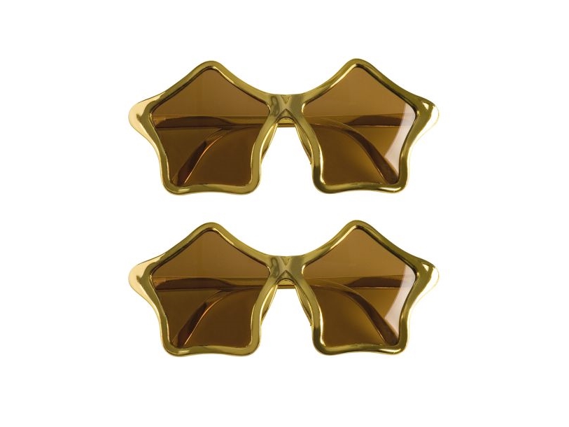 Goldene Sternbrille, 2 Stk.