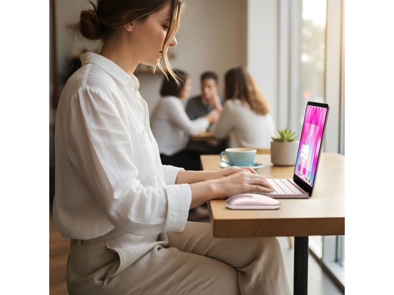 Satechi Slim Ex Wireless Mouse - Blush