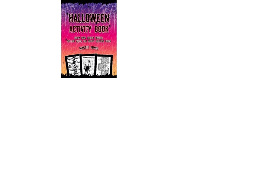 Halloween Activity Book | Maggie Mindi Maggie Mindi Maggie Mindi