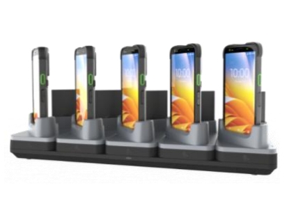 Zebra - Håndholdt/batteriopladningsdock - kun opladning - output-stikforbindelser: 5 - 19